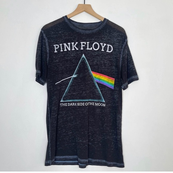 Pink Floyd Tops - PINK FLOYD the dark side of the moon burnout graphic t shirt XL